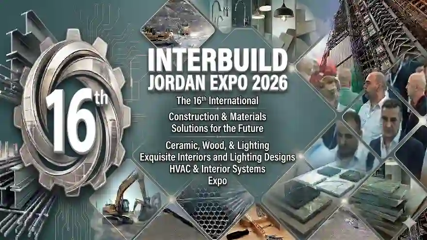Indian Exporters at Interbuild Jordan 2026 - Building Materials, Construction & Interior Design Expo